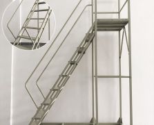 钢制2米登高梯登高车
